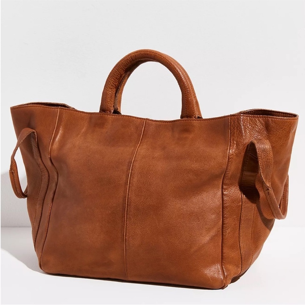 Free People Leslie Leather Tote - Picture 8 of 13